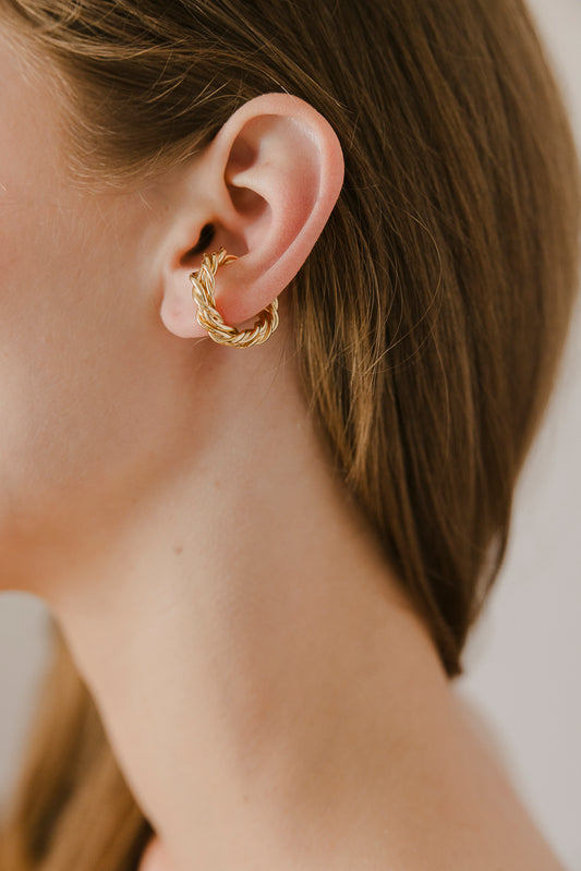 Intricate ear cuff